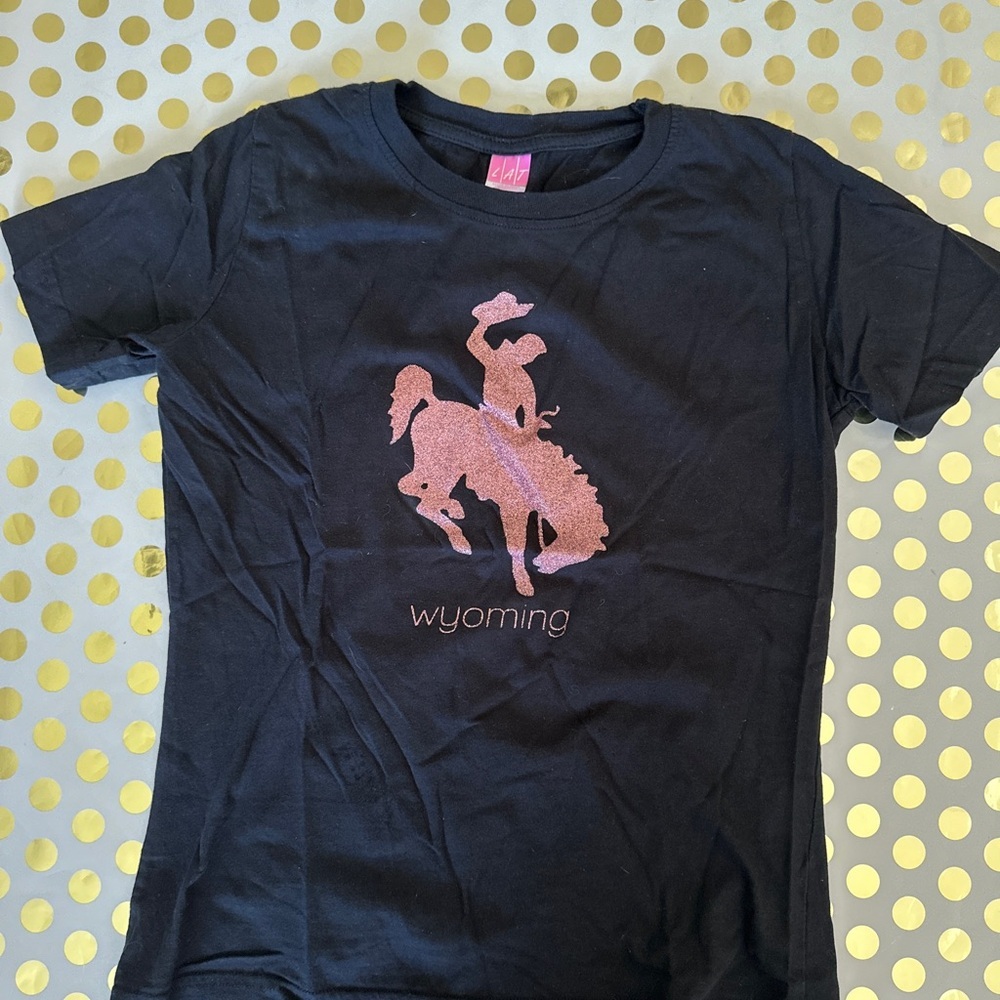 Black Short Sleeve Tees with Graphic Designs